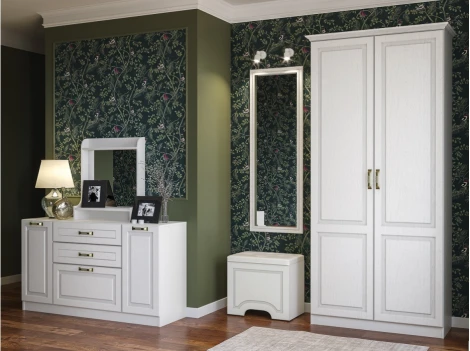 Комод Mobi Ливерпуль белый / ясень ваниль 357754