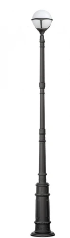 Наземный фонарь Oasis Light GENOVA 88110/E7 Bl (220V, фонарь, шар, IP44)