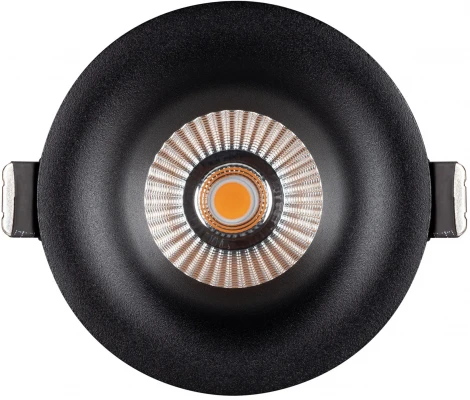 Встраиваемый точечный светильник MS-FOGGY-BUILT-R86-10W Warm3000 (BK, 36 deg, 230V) (Arlight, IP54 Металл) 044628 (LED)