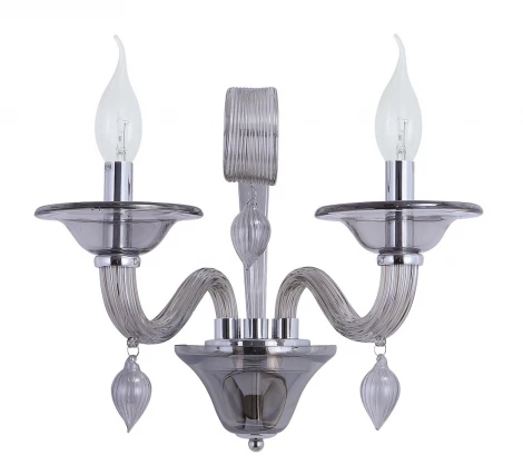 Бра Crystal Lux Caetano AP2 AMBER