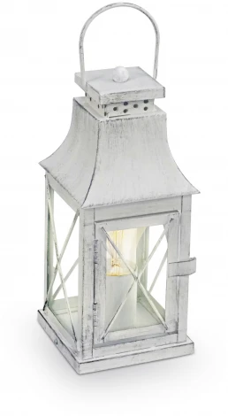 Интерьерная настольная лампа Eglo Lisburn 49294 (220V, выключатель, фонарь)