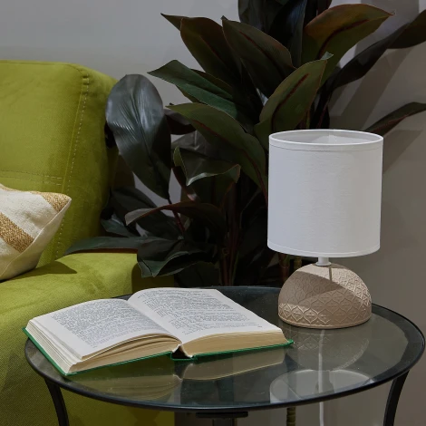 Настольная лампа Uniel UML-B302 E14 BROWN