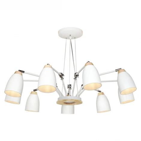 Подвесная люстра паук Loft It Watchman LOFT4402/9WH