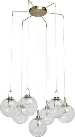 Подвесной светильник DeMarkt Крайс 657011307 (LED, 220V, на проводе, шарики, паук)