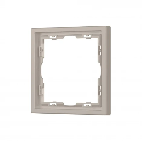 Рамка пластиковая FRM-NOBE-SFPL-1-CA (Arlight, Кашемир) 059454