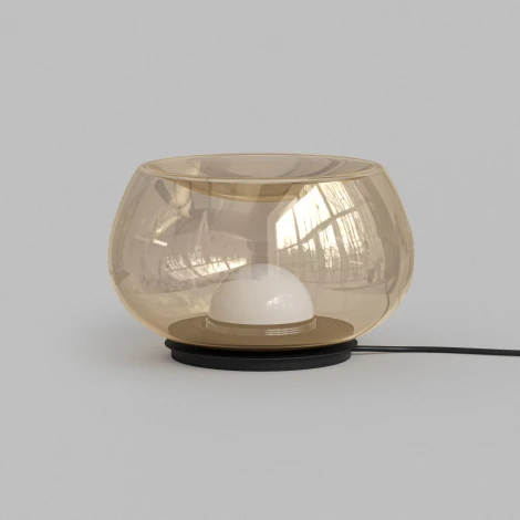 Настольная лампа светодиодная Denkirs Floa DK6747-BK+AM