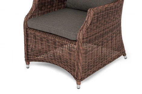 "Неаполь" плетеный стул из искусственного ротанга, цвет коричневый 4SIS арт.УТ-00008525