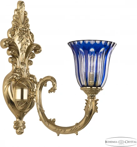Бра Bohemia Florence 7109B15/1/210 G P2 U Clear-Blue/H-1H