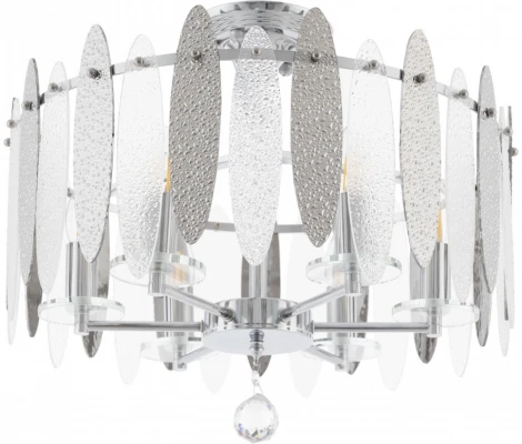 Потолочная люстра хрустальная на штанге Arte Milano Sorrento-3309 373309/6/80/470 CR (220V)