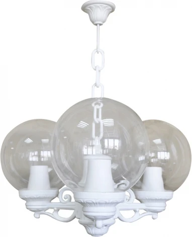 Уличный светильник подвесной Fumagalli GLOBE 250 G25.120.S30.WXF1R (220V, на цепи, шар, IP55)