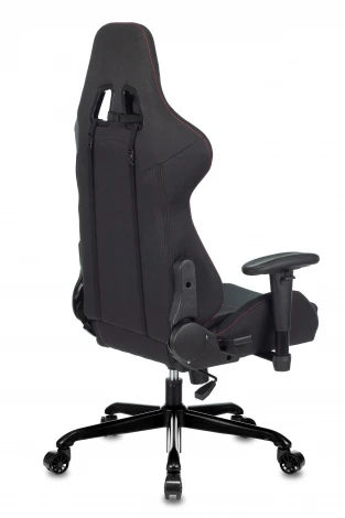 Кресло игровое Zombie 771N черный с подголов. крестовина металл черный