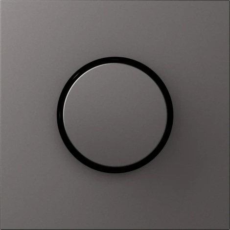 Накладка для светорегулятора поворотного, матовый титан Donel S08 DS65045