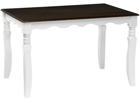 Обеденная группа Woodville Нивре butter white / white / oak 528267