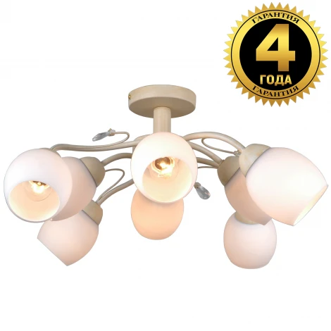 Потолочная люстра Natali Kovaltseva Скандинавская классика 81402/8C CHROME