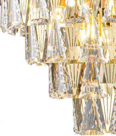 Подвесная люстра Natali Kovaltseva Amanda Ii 81441/12C GOLD