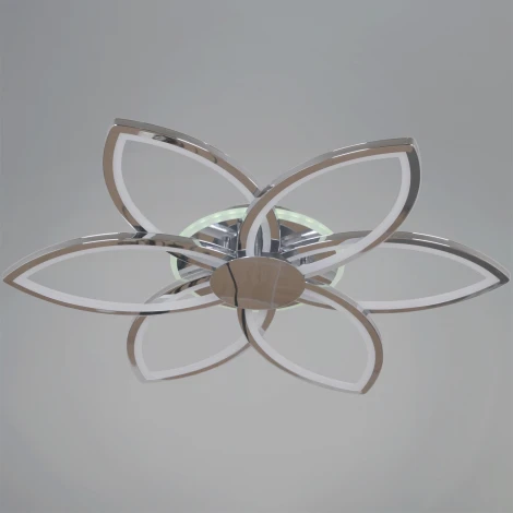 Потолочная люстра светодиодная с пультом с регулировкой цветовой температуры и яркости, ночным режимом и RGB Reluce 09877-0.3-06B CR (RGB)