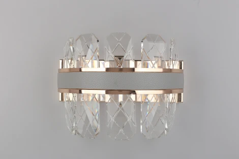 Настенный светильник Aployt Juda APL.032.01.32 (LED, 220V, хрусталь)