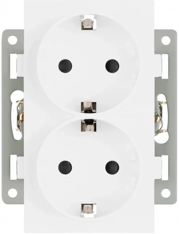 Механизм электрической розетки SCT-MEUD-PL-WH (250V, 16A) (Arlight) 043764