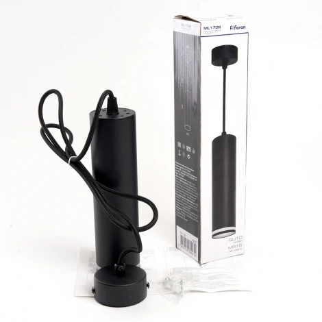 Подвесной светильник Feron ML1708 Barrel LUNA 48082 (220V, на проводе, круглые)