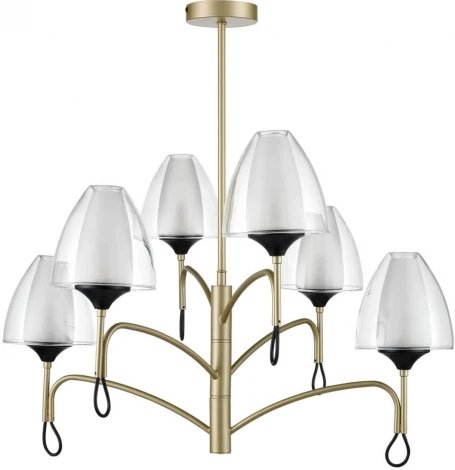 Потолочная люстра на штанге Vele Luce Oro 10038 VL5654P16 (220V)