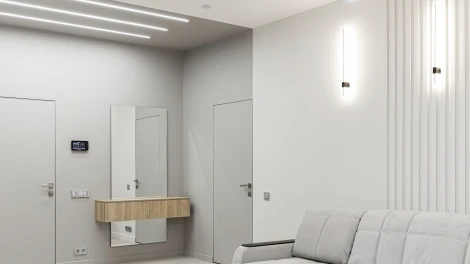 Настенный светильник (бра) Pars 3000К 6Вт IP 20 LED Maytoni Technical C070WL-L6GB3K (220V)