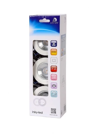 Встраиваемый точечный светильник Lucide Inky-led 22970/18/99