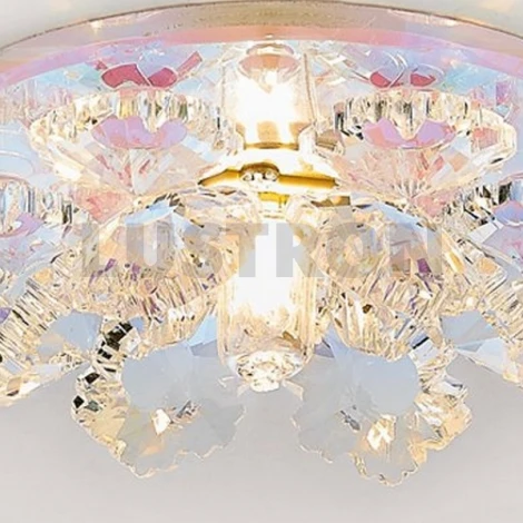 Встраиваемый точечный светильник Ambrella Хрусталь Зеркальный K440 PR