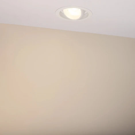 Встраиваемый светильник светодиодный MS-VORTEX-BUILT-R135-30W Warm3000 (WH-WH, 30 deg, 230V) (Arlight, IP20 Металл) 056569