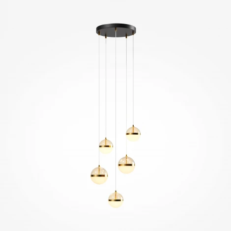 Подвесной светильник Maytoni Area MOD295PL-L60BBS3K (LED, 220V, на проводе, шарики)