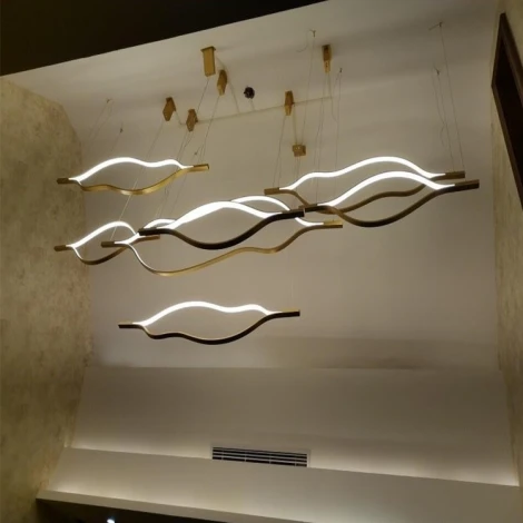 Подвесной светодиодный светильник Tape Light L140 ImperiumLoft Trudy01 (177932-49) (220V, на тросе)