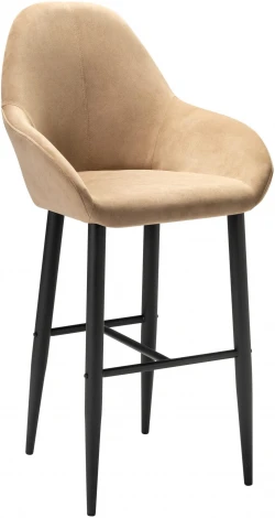 Кресло Бар.Kent Diag beige/черный R-Home арт.410219132h_Diagbeige_черн_БАР