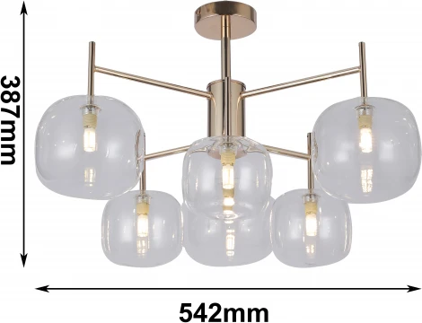 Потолочная люстра F-Promo Beaker 2976-6P