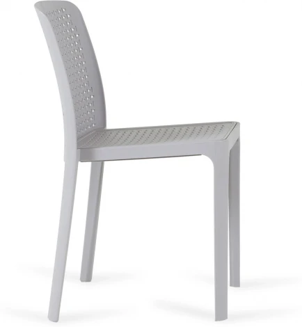 Стул уличный Bottega ОГОГО Обстановочка! (Пластик/Светло-серый) арт.926845