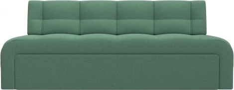 Диван кухонный прямой Люксор (Зеленый/Рогожка) Лига Диванов арт.125823