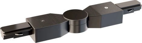 Коннектор поворотный шарнирный Unity черный (однофазный) Maytoni Technical TRA001CS-11B