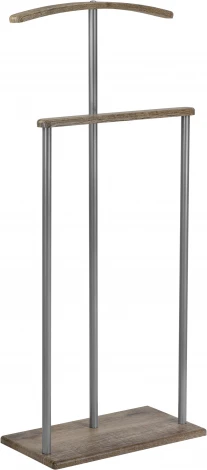 Вешалка костюмная Дэви 1 металлик/дуб крымский состаренный от фабрики Mebelik