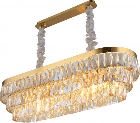 Подвесная люстра Francheska APL.837.03.12 Aployt (220V, хрусталь, на цепи)