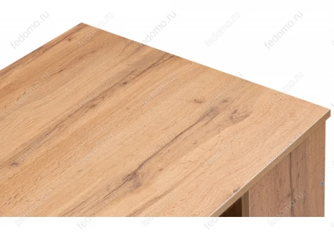 Письменный стол Notta Битти Лофт 116х60х75 дуб вотан / черный матовый 495410