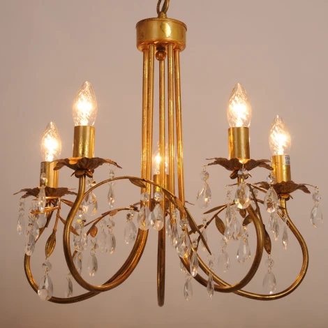 Подвесная люстра Abrasax Suzanne SD0812/5 (220V, на цепи, свеча)