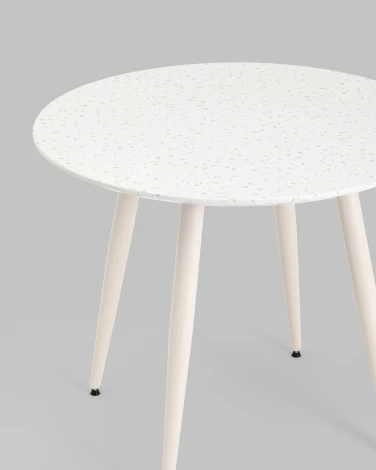 Стол обеденный Nymphaea D90 терраццо Stool Group арт.УТ000039029