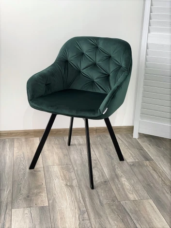 Стул GALE BLUVEL-78 GREEN поворот.360 град., велюр