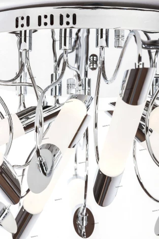 Потолочная люстра IDLamp Milada 401/15PF-LEDChrome