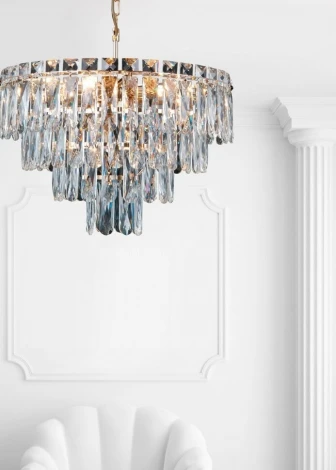 Подвесная люстра Lumien Hall Kristin LH0066/8H-FGD-CL