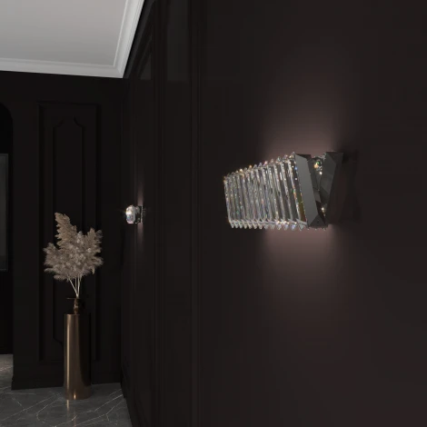 Настенный светильник светодиодный хрустальный Eurosvet Solis 101005 LED