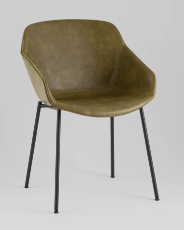 Стул Stool Group Ashby экокожа зелёный арт.УТ000040852