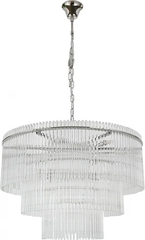 Подвесная люстра Newport 3680 3689+9/C nickel (220V, на цепи)