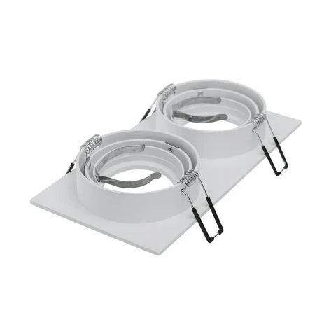 Встраиваемый светильник под лампу GU5.3 белый Wolta Alto WDL-GU5.3/01W-02