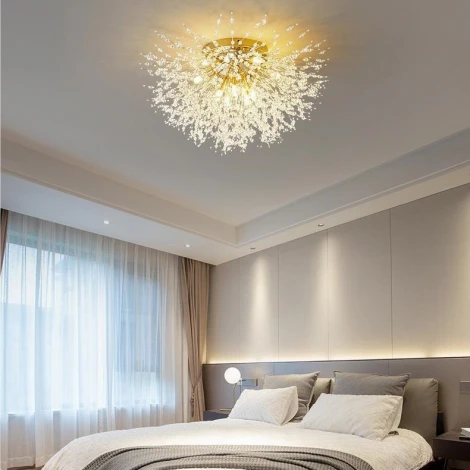 Потолочная люстра хрустальная ImperiumLoft Rosalia-Ch01