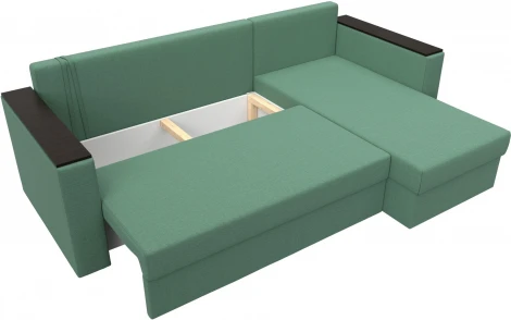 Диван угловой Атланта Лайт Б/С правый угол Лига Диванов (Рогожка) арт.126165