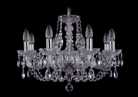 Подвесная люстра Bohemia 1406 1406/8/195/Ni